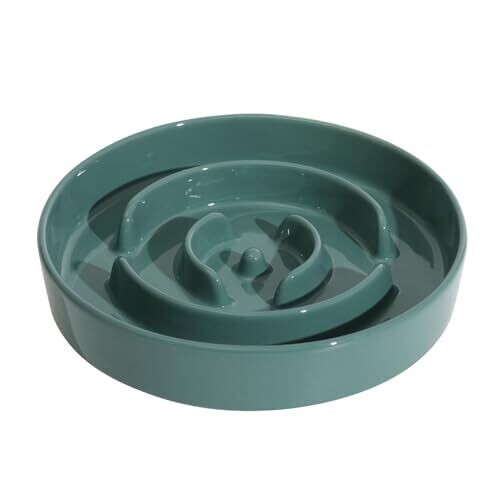 Havniva 8.2In Ceramic Slow Feeder Dog...