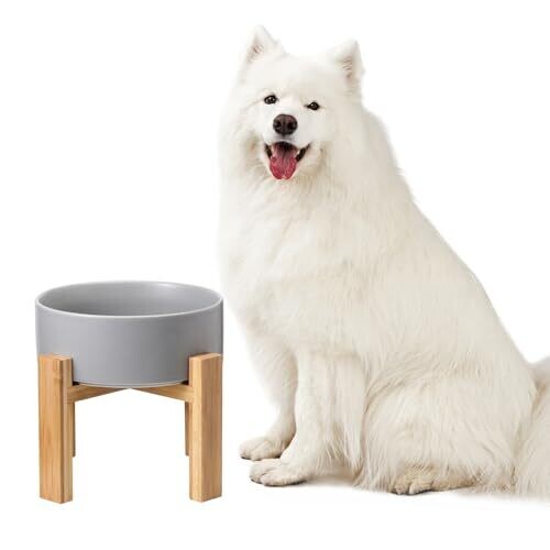 Elevated Dog Bowls for Large Dogs -...